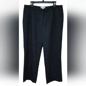 PENDLETON Womens Size 16 Plaid 100% Virgin Wool Pants Green Navy Black Lined